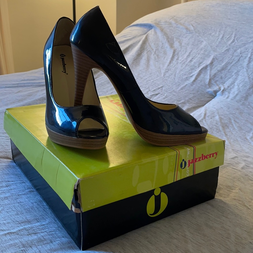 COPY - Jazz berry Peep Toe Stiletto